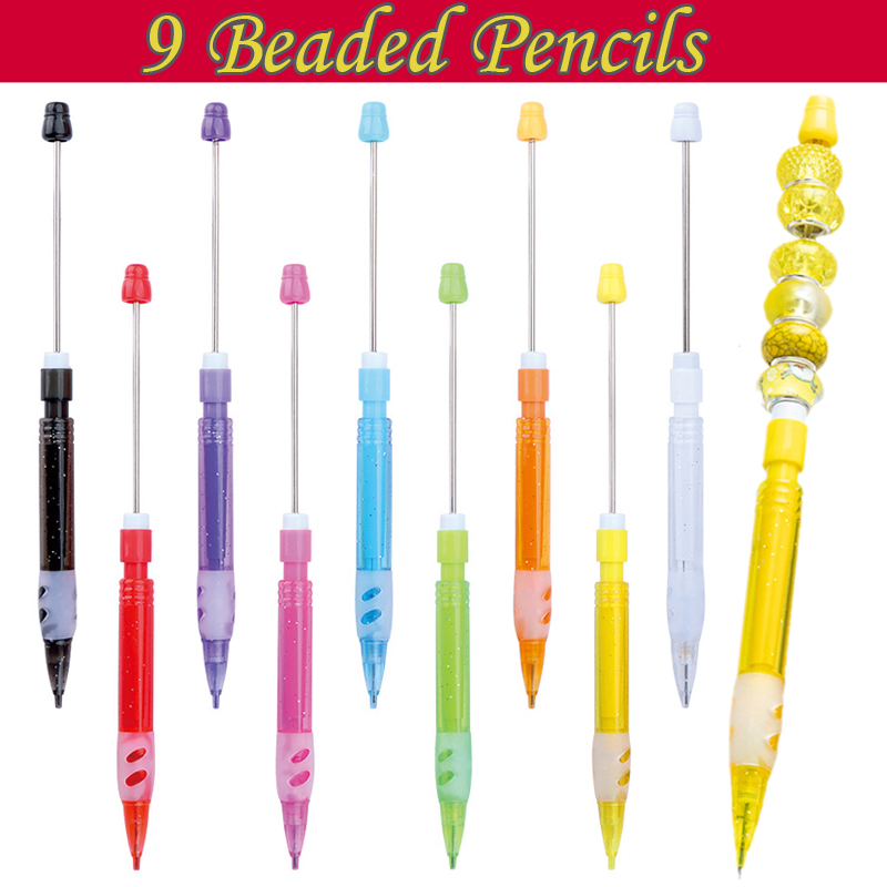 Mechanical Pencil Lead - 9 Uds DIY lápiz con cuentas