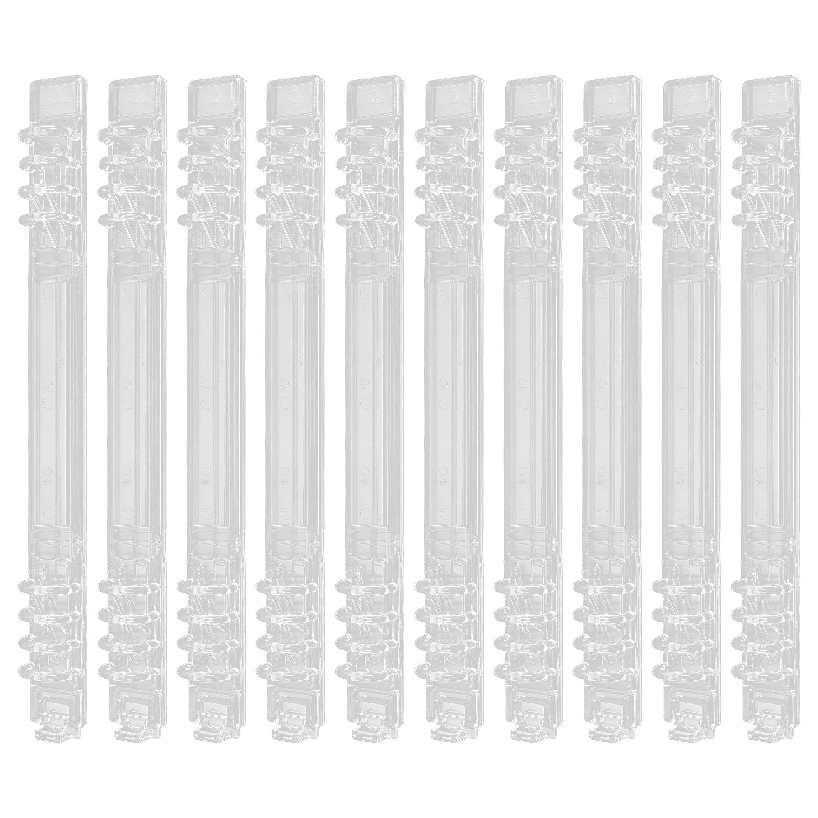 Binding Comb Plastic - 10 piezas de anillas de plástico