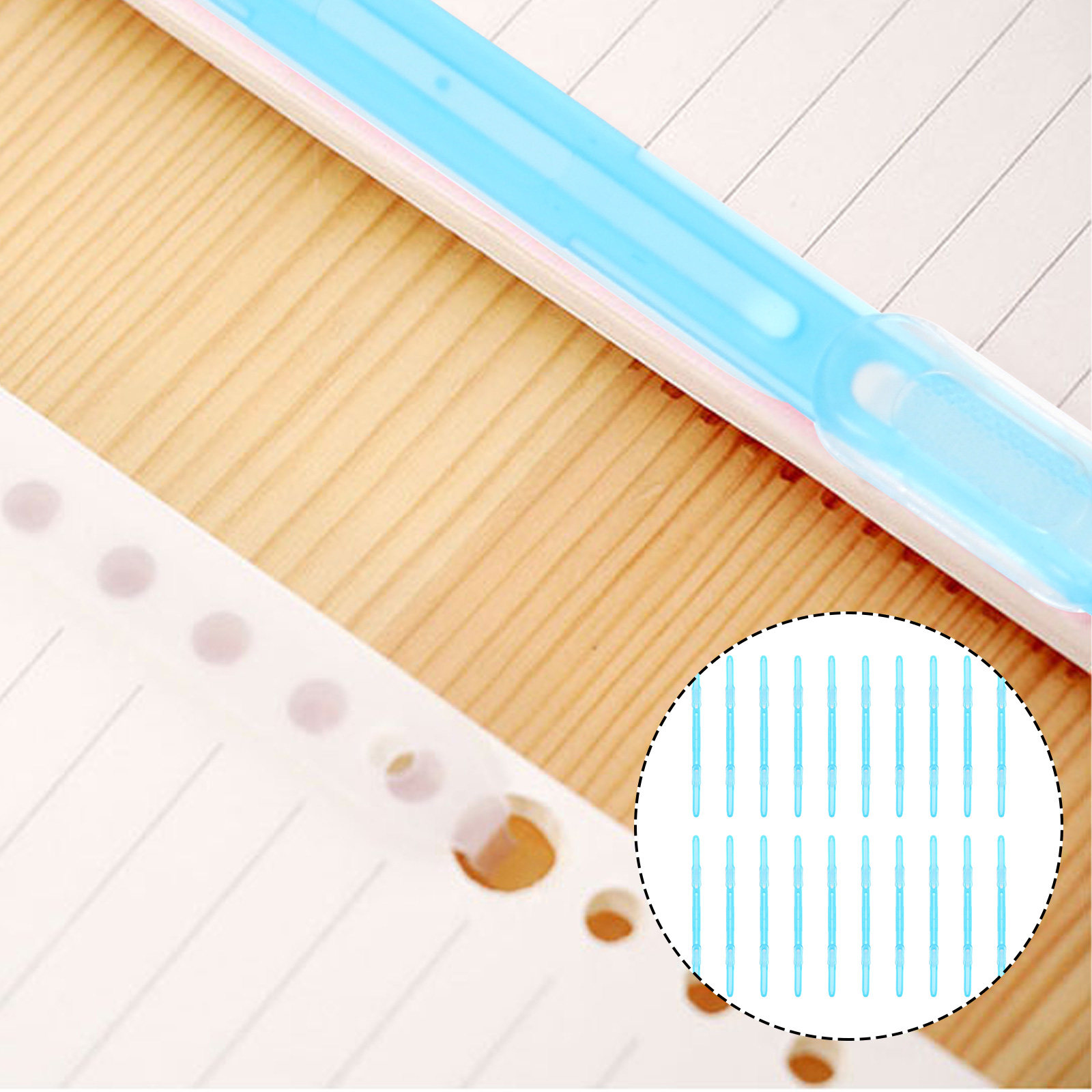 Ideal Stationery & Office Supply - 20 piezas de clips de papelería,