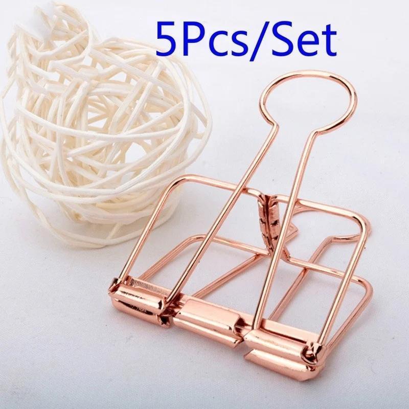 Binder Clip Assorted - Clips de carpeta de Metal de