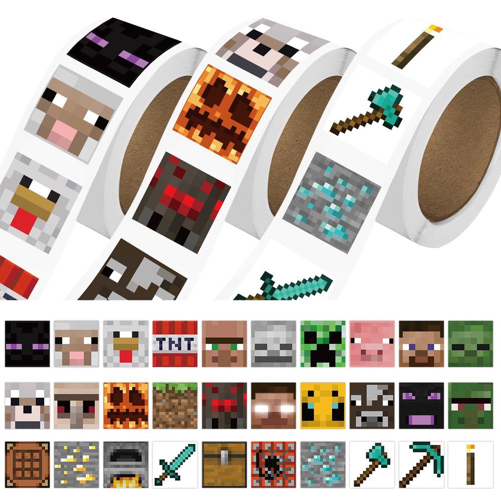 Memo Pad Sticky - Rollo de 500 pegatinas My World