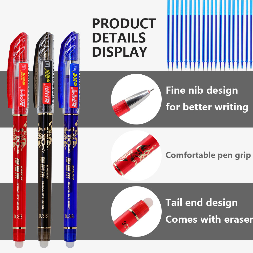 Juego de 12 Bolígrafos de Gel  - Gel Ink Pen Set reseña y precio