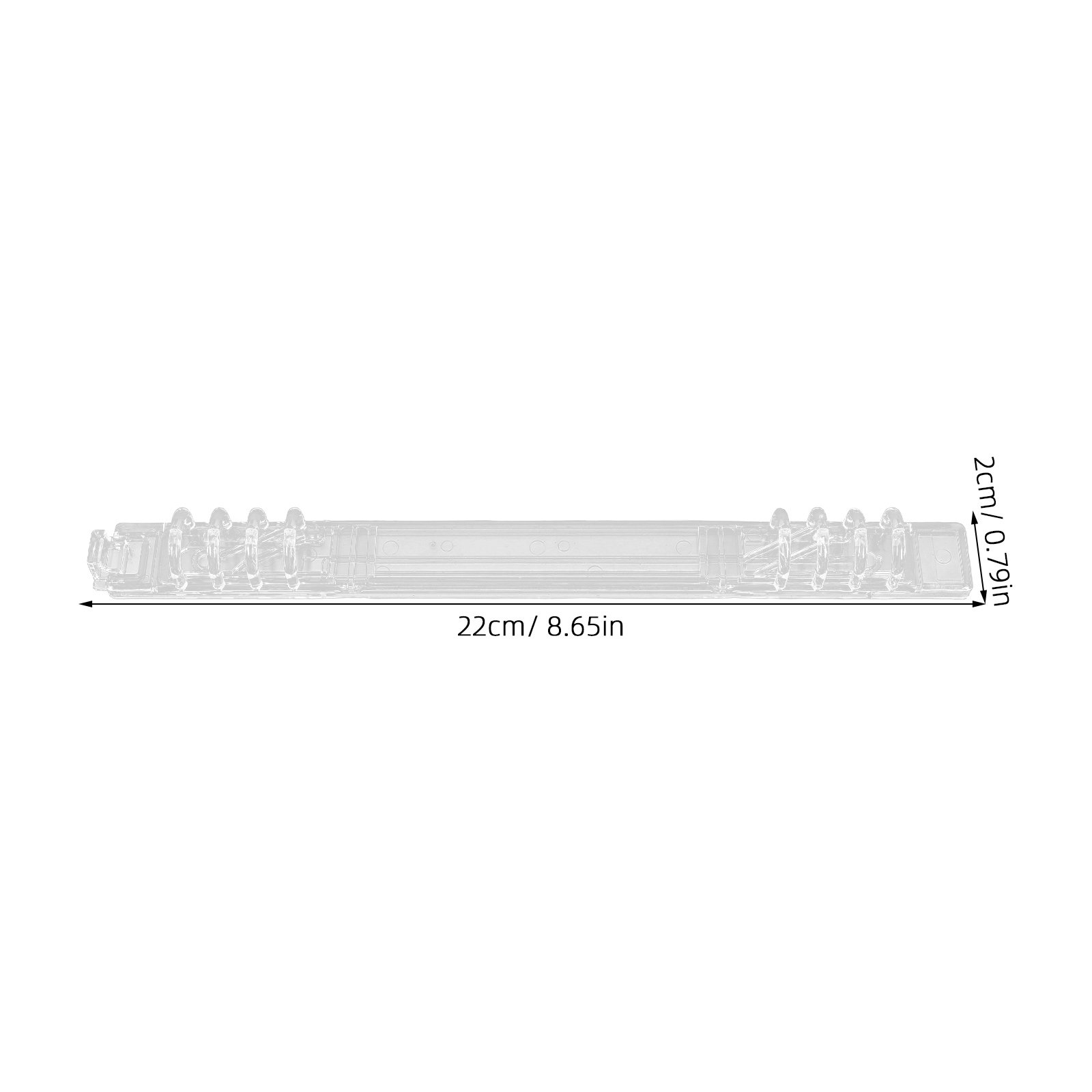 10 piezas de anillas de plásti - Binding Comb Plastic reseña y precio