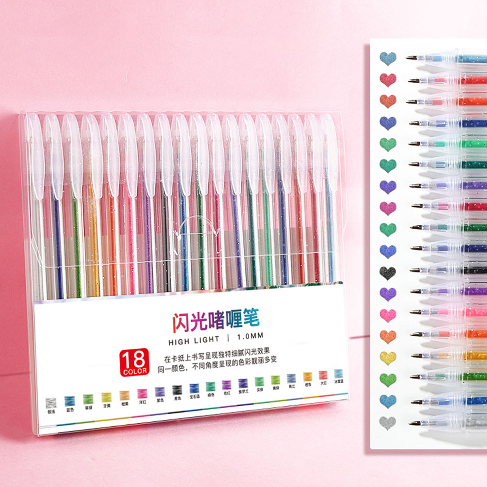 Juego de bolígrafos de gel con - Gel Ink Pen Set reseña y precio