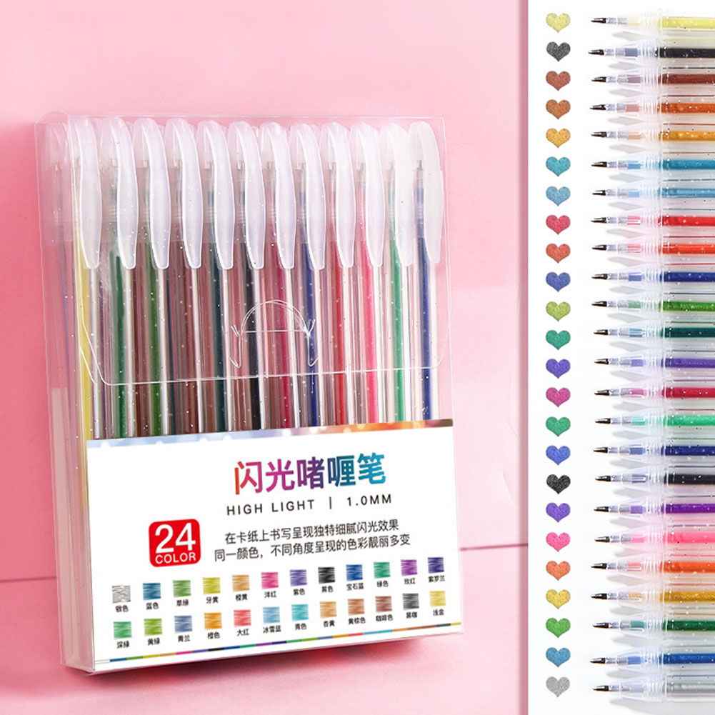 Juego de bolígrafos de gel con - Gel Ink Pen Set reseña y precio