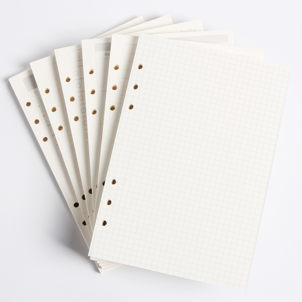 Cuaderno clásico de 6 agujeros - Notebook Dotted A5 reseña y precio