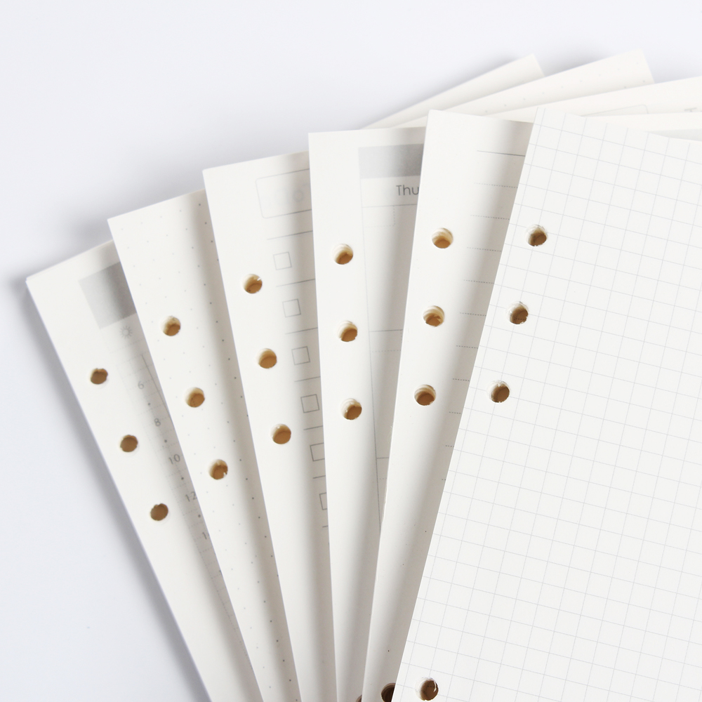 Cuaderno clásico de 6 agujeros - Notebook Dotted A5 reseña y precio