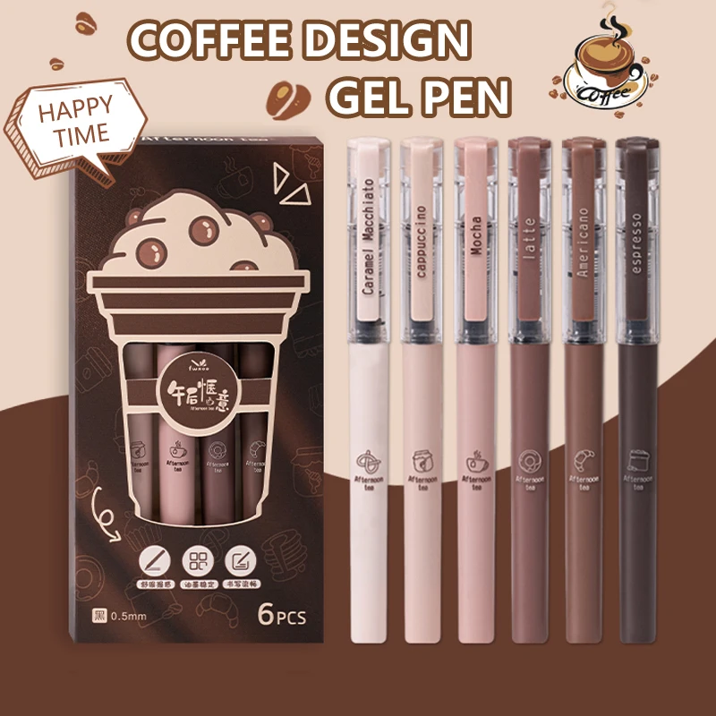 Juego de 6 unidades de bolígra - Gel Ink Pen Set reseña y precio