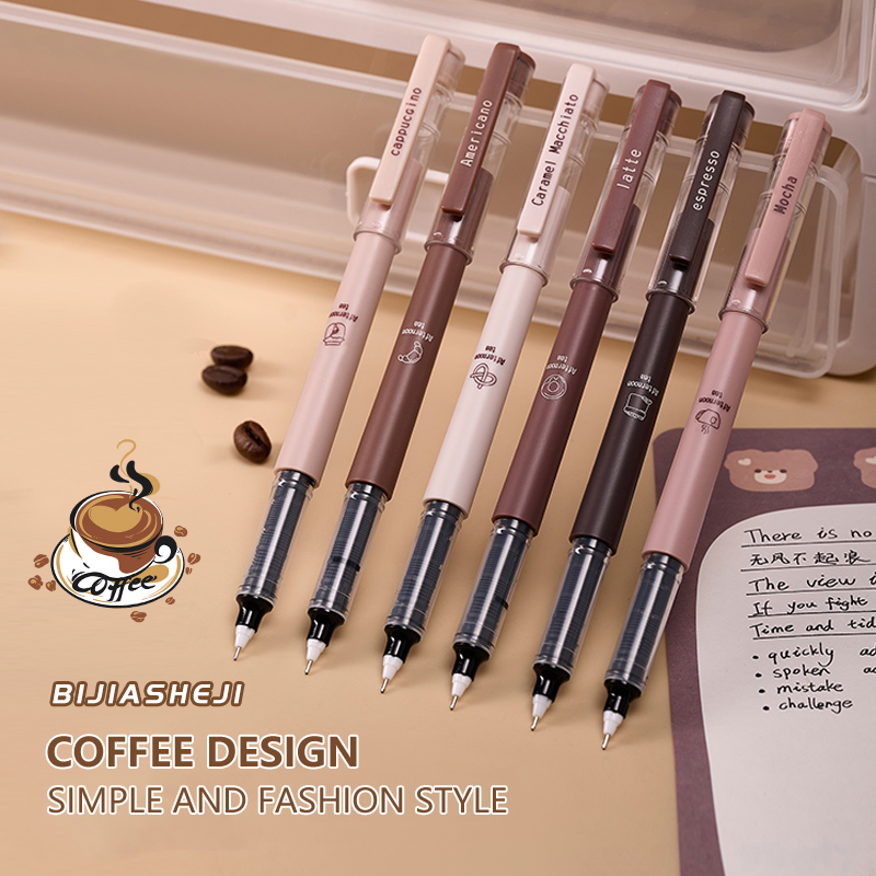 Juego de 6 unidades de bolígra - Gel Ink Pen Set reseña y precio
