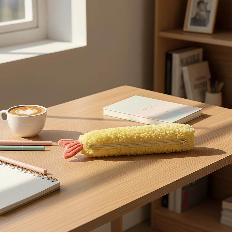 Estuche de Lápices de Peluche  - Ideal Stationery & Office Supply reseña y precio